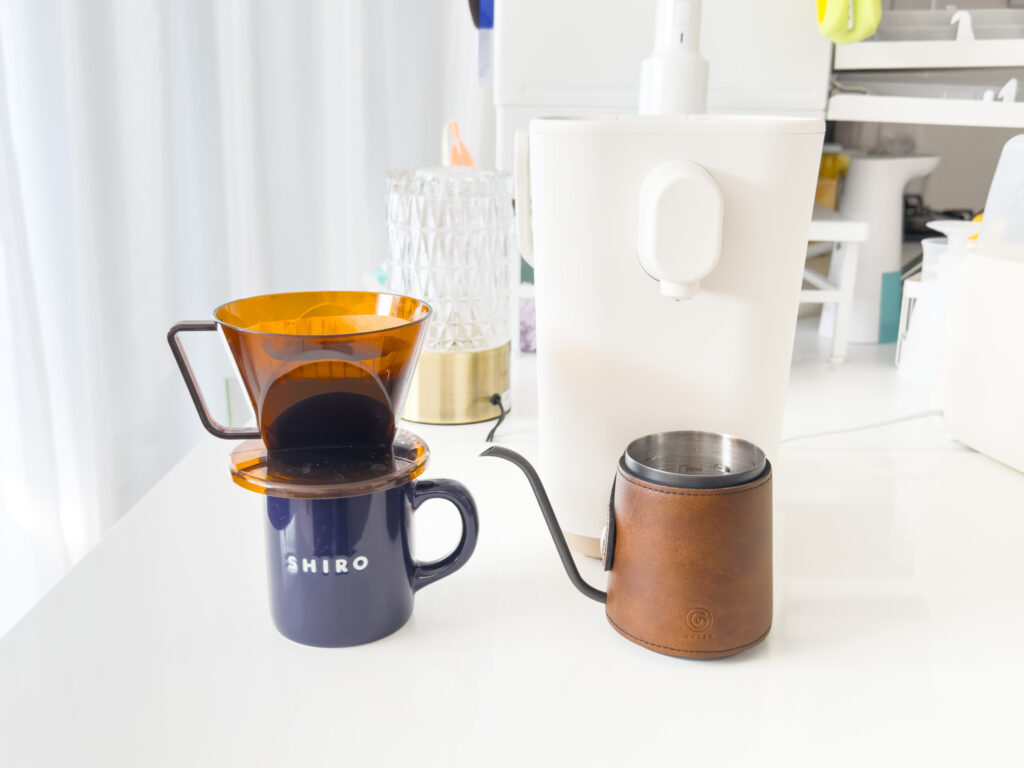 コーヒーをいつでも淹れられる