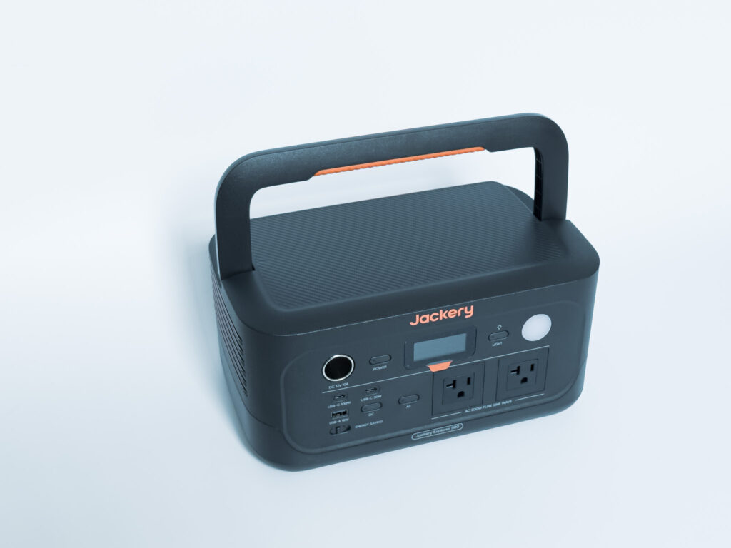 Jackeryポータブル電源500New外観
