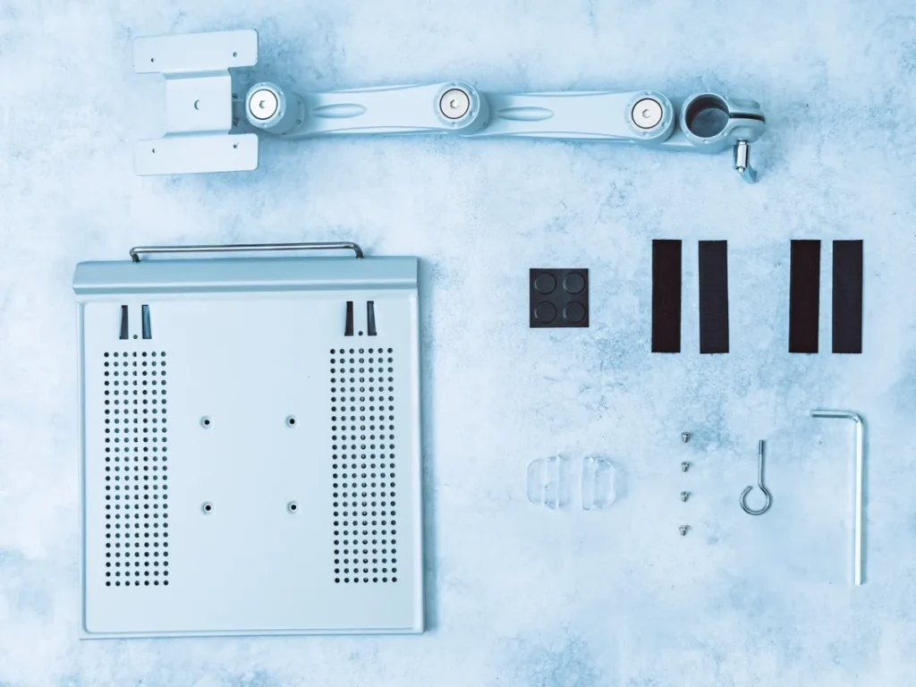 LINDYノートパソコンアームセット内容